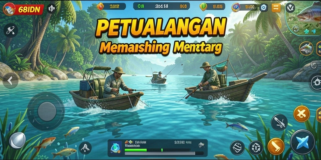Tampilan screenshot 68IDN menunjukkan keseruan gameplay Fishing.