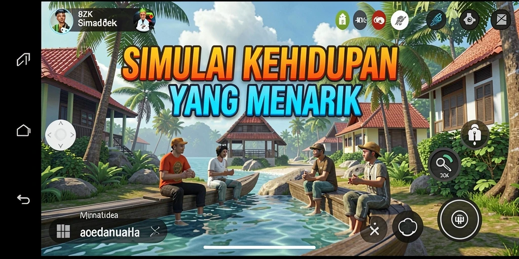 Tampilan gameplay 8ZK yang menarik dan interaktif.