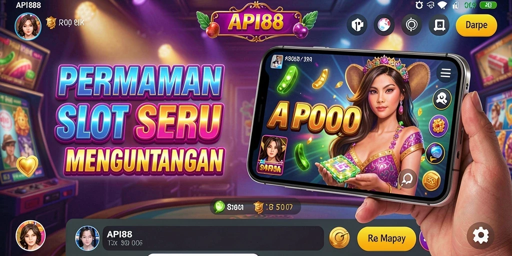 Screenshot menampilkan gameplay seru dengan beragam tema slot yang menarik.