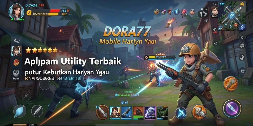 Tampilan antarmuka DORA77 yang ramah pengguna dan intuitif.