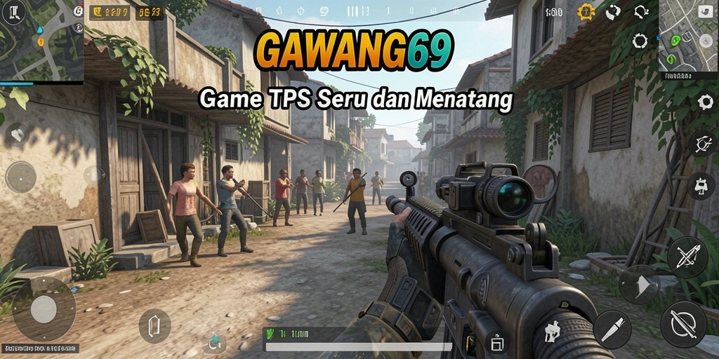 Screenshot GAWANG69 menampilkan aksi pertempuran mendebarkan di TPS.