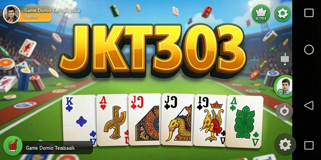 Tampilan gameplay seru JKT303 dengan pengaturan yang menarik.