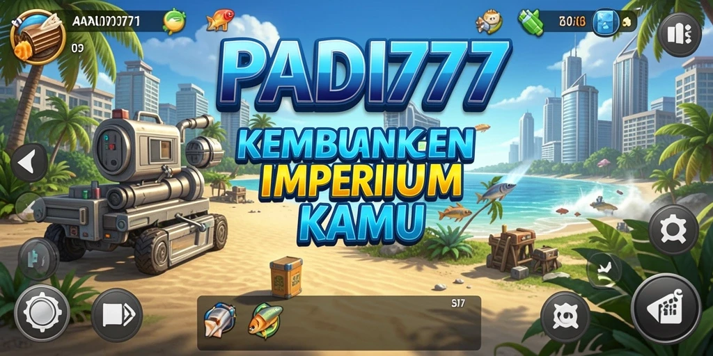 Tampilan gameplay menarik dari PADI777 saat mengelola bisnis.