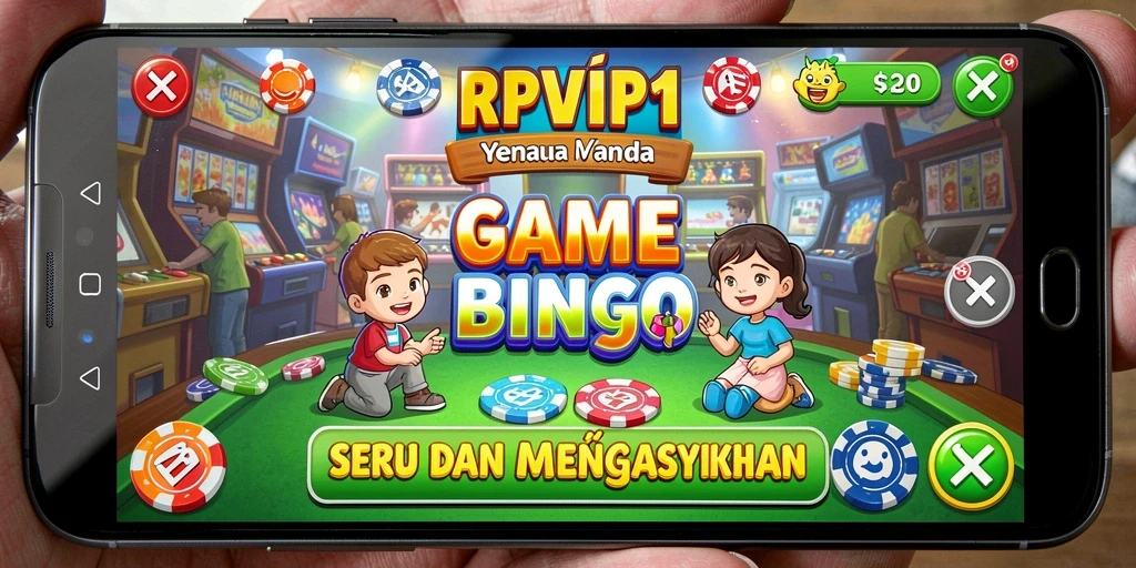 Tampilan gameplay seru dalam permainan Bingo RPVIP1.
