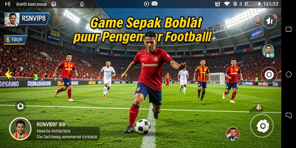 Gameplay seru RSNVIP8 dengan strategi sepak bola mendebarkan.