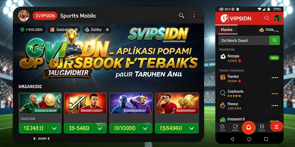 Tampilan antarmuka SVIPSIDN yang menarik dan mudah dinavigasi.