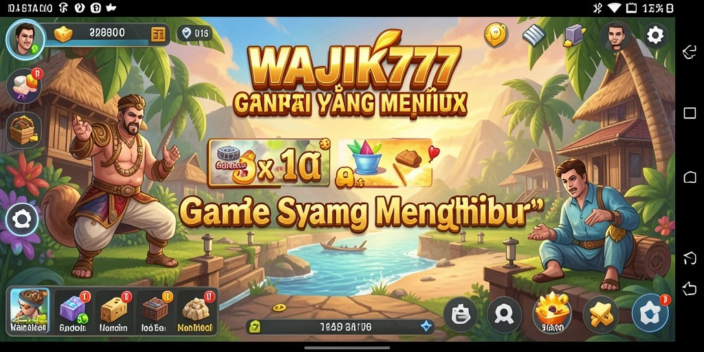 Tampilan menarik dari gameplay WAJIK777 yang menghibur.
